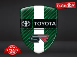 Toyota Pegatina Puerta Automática Deporte Estrella Personalizable
